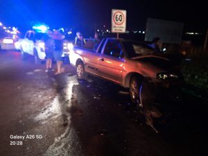 Accidente de tránsito deja tres heridos y daños materiales en Pedro Juan Caballero