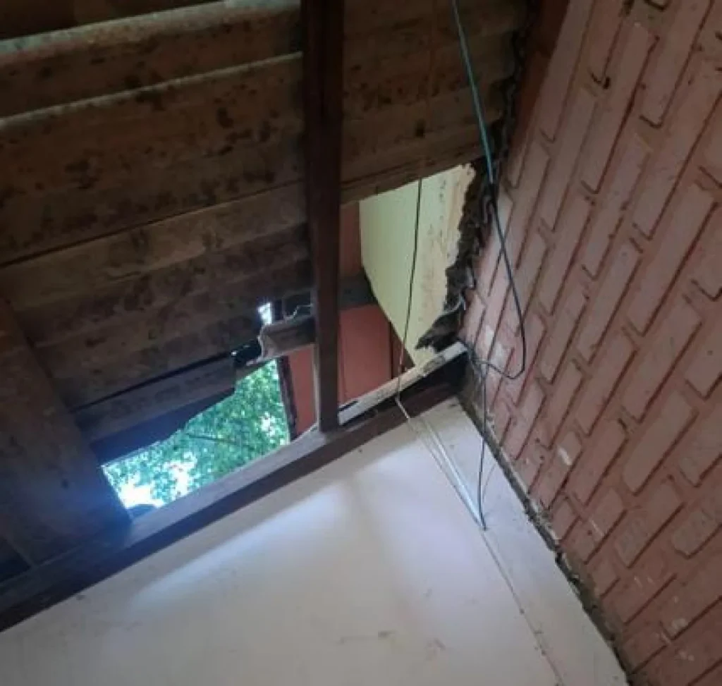 Desconocidos dañan el techo para hurtar en la cantina de un colegio en Pedro Juan Caballero
