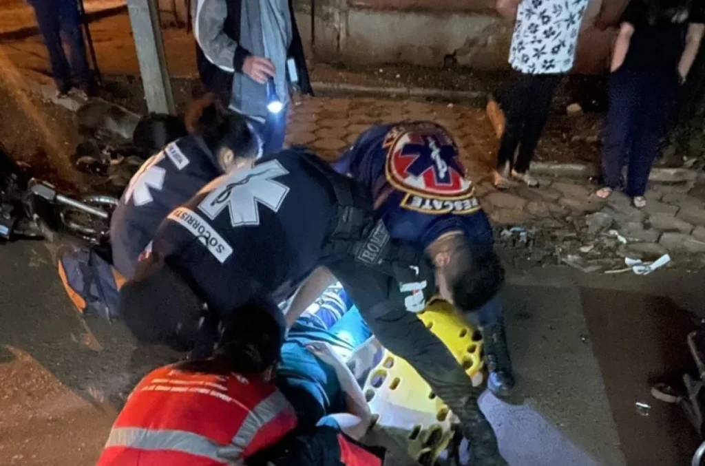Motociclista sufre amputación y múltiples fracturas tras ser arrollada en Pedro Juan Caballero
