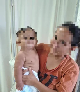 Rápida acción policial permite salvar a un bebé de nueve meses en Pedro Juan Caballero