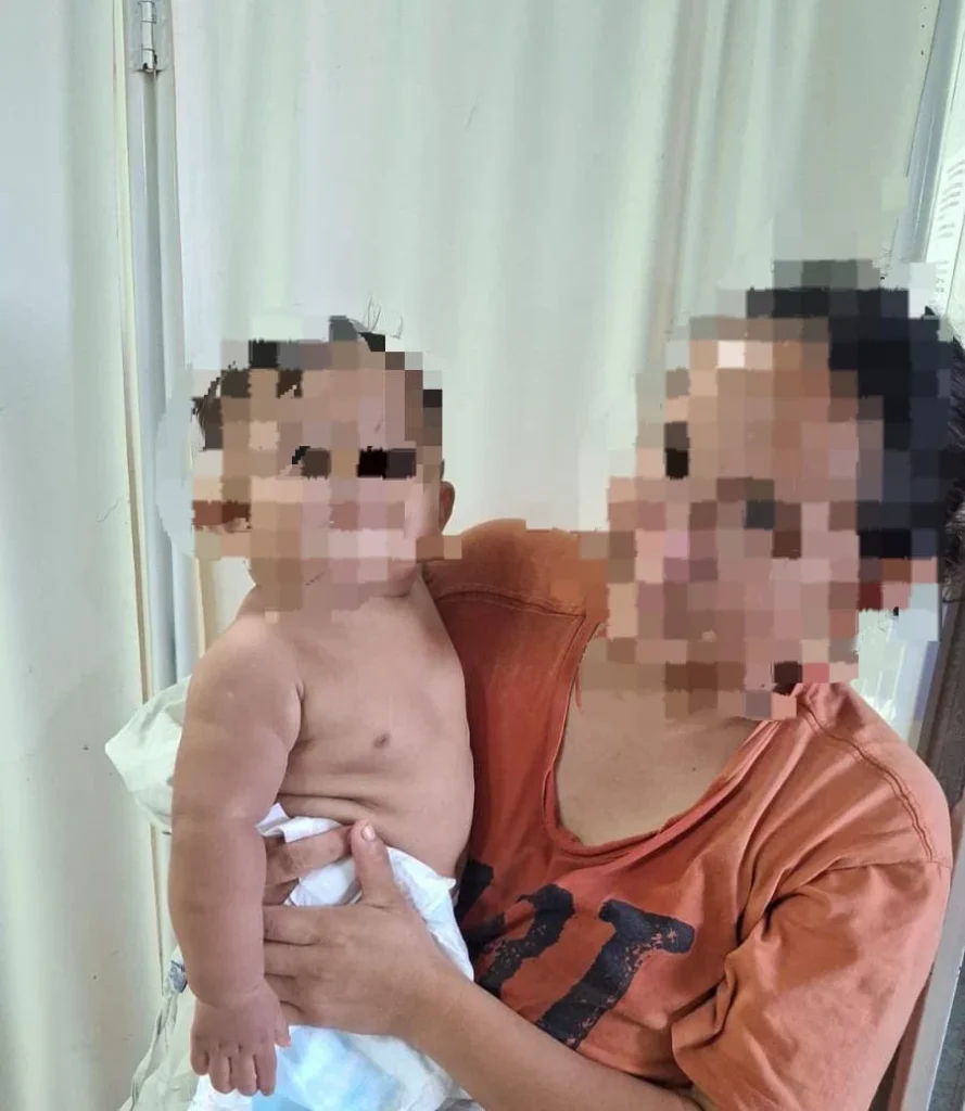 Rápida acción policial permite salvar a un bebé de nueve meses en Pedro Juan Caballero